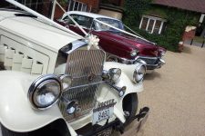 1930 Pierce-Arrow And 1956 Cadillac Sedan Essex Wedding Cars Derougemont Manor
