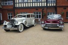 1930 Pierce-Arrow And 1956 Cadillac Sedan Essex Wedding Cars Derougemont Manor