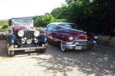1934 Rolls Royce And 1956 Cadillac Sedan De Ville Essex Wedding Cars
