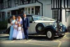 1938 Rolls-Royce wraith Essex Wedding Car Mary Green Manor