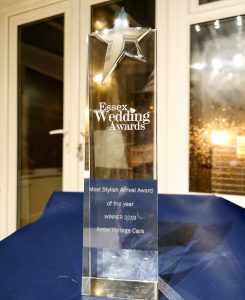 Essex Wedding Award Trophy