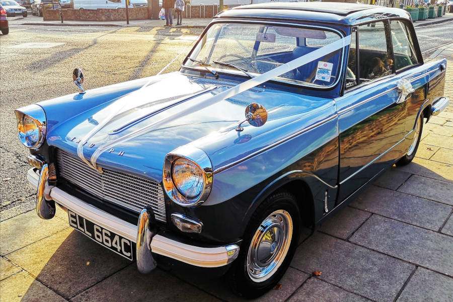 1965 Triumph Herald Wedding Car Essex