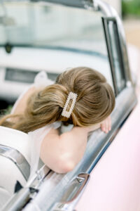 1956 Cadillac Eldorado Biarritz Wedding Car Essex Dita Bowen Photography