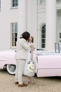 1956 Cadillac Eldorado Biarritz Wedding Car Essex Dita Bowen Photography